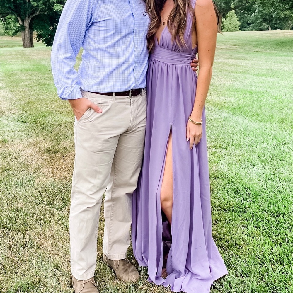 Lulus Heavenly Hues Maxi dress